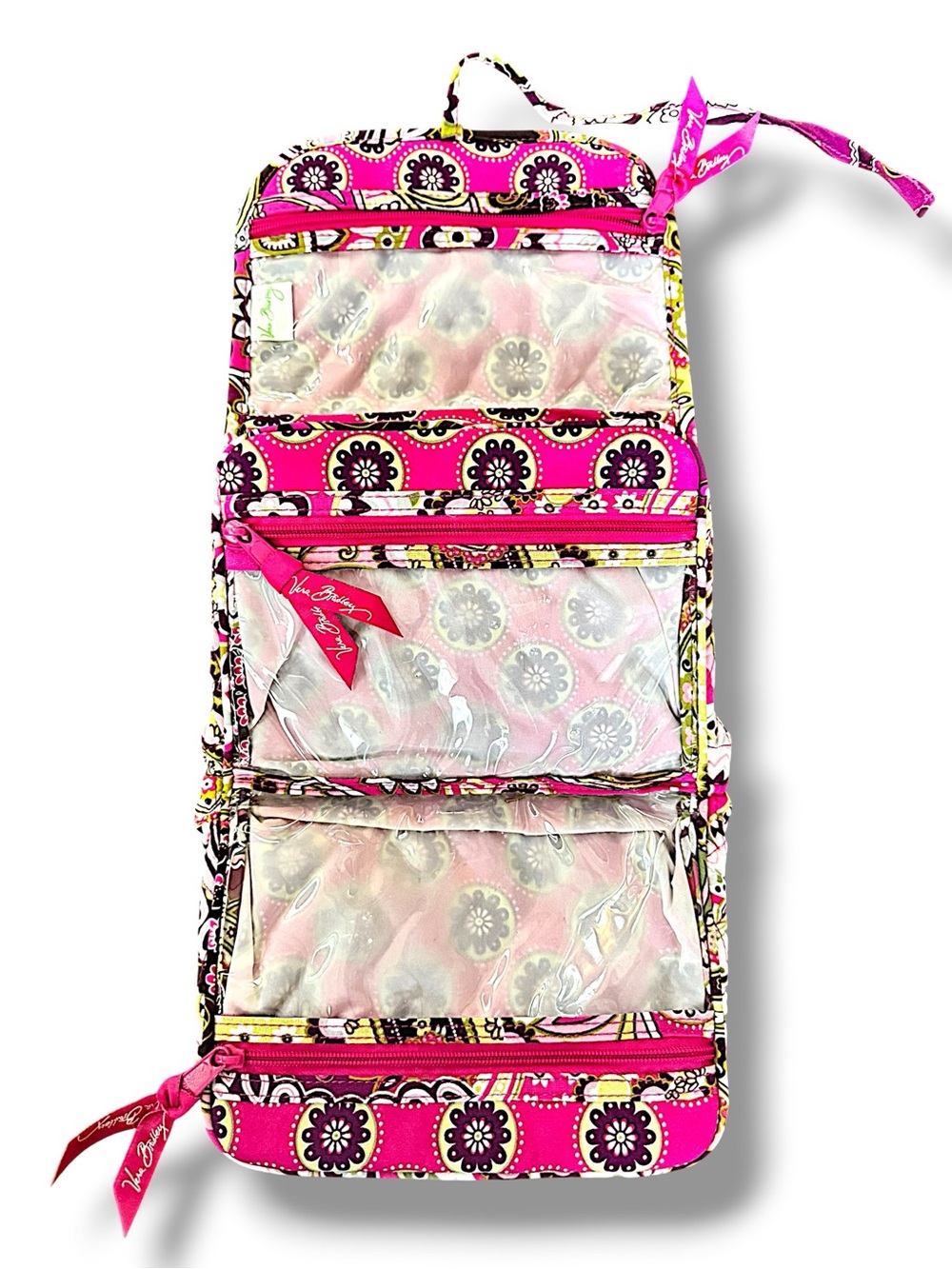 Vera Bradley Hanging Travel Organizer – Very Berry Paisley - Picture 2 of 3